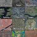 Aerial Views of Some Cities Around the World. 