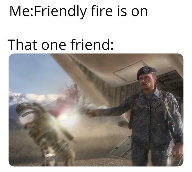 I am that friend - meme