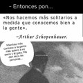 Bendita soledad que se encuentra en la sociedad.