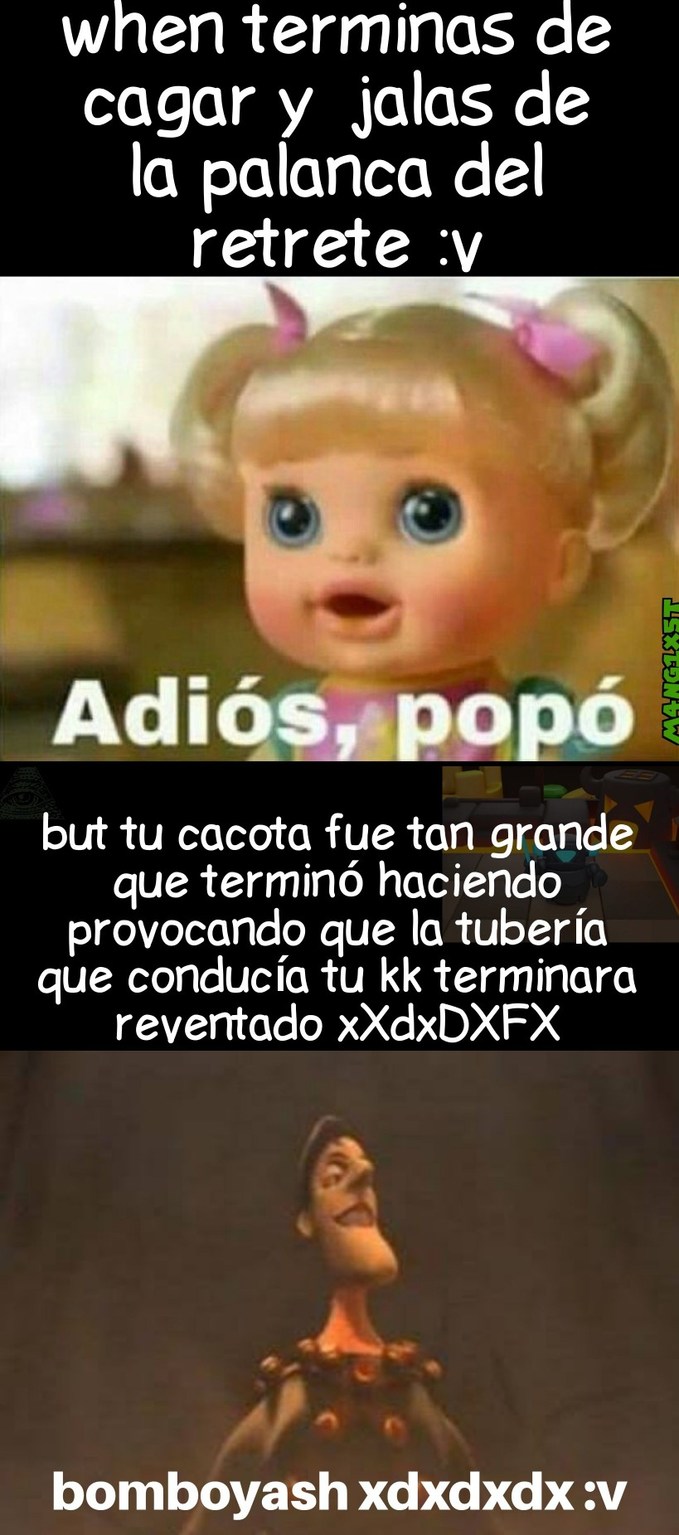 Apenas me doy cuenta del error de redacción que tiene… BRUH,el que encuentre el Illuminati se lleva un premio +No tengo fé de que el meme pase de moderacion