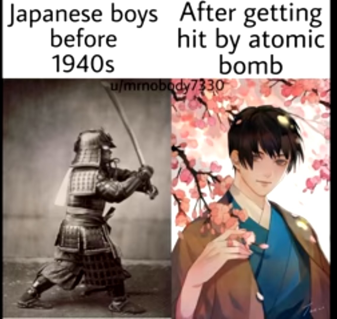 Japan used to be cool - meme