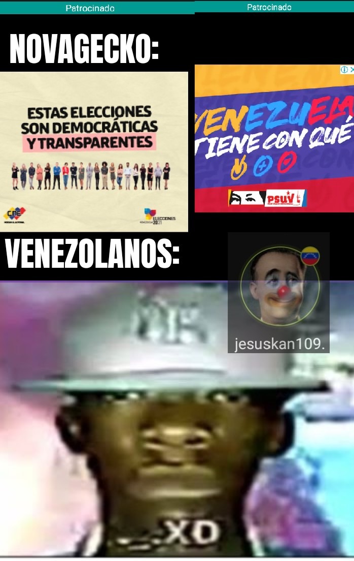 Venezolanos que gracias a este gobierno son la burla de LATAM: - meme