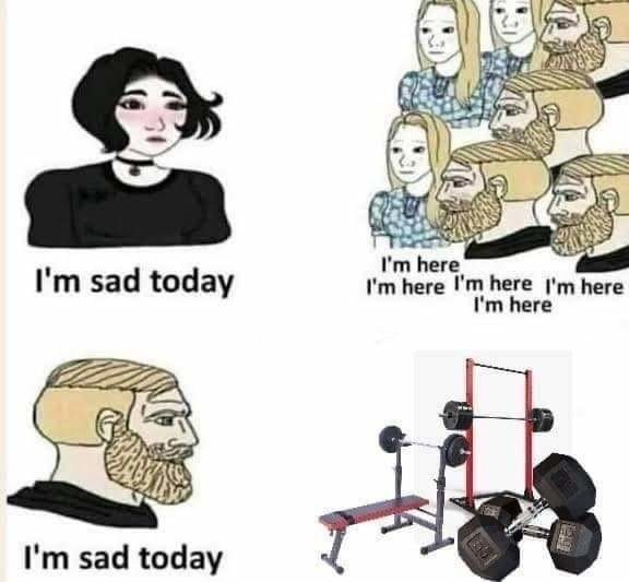I need to lift at the moment - meme