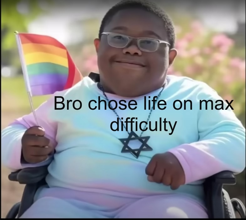 Disability Maxing - meme