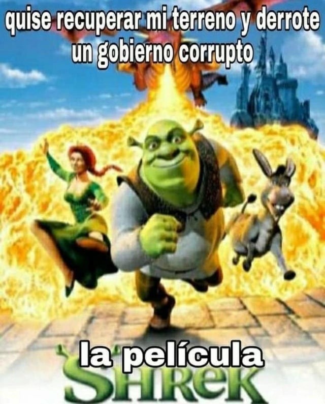 Resumen de Shrek - meme