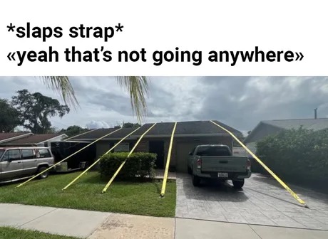 How to keep you house safe during the hurricane - meme