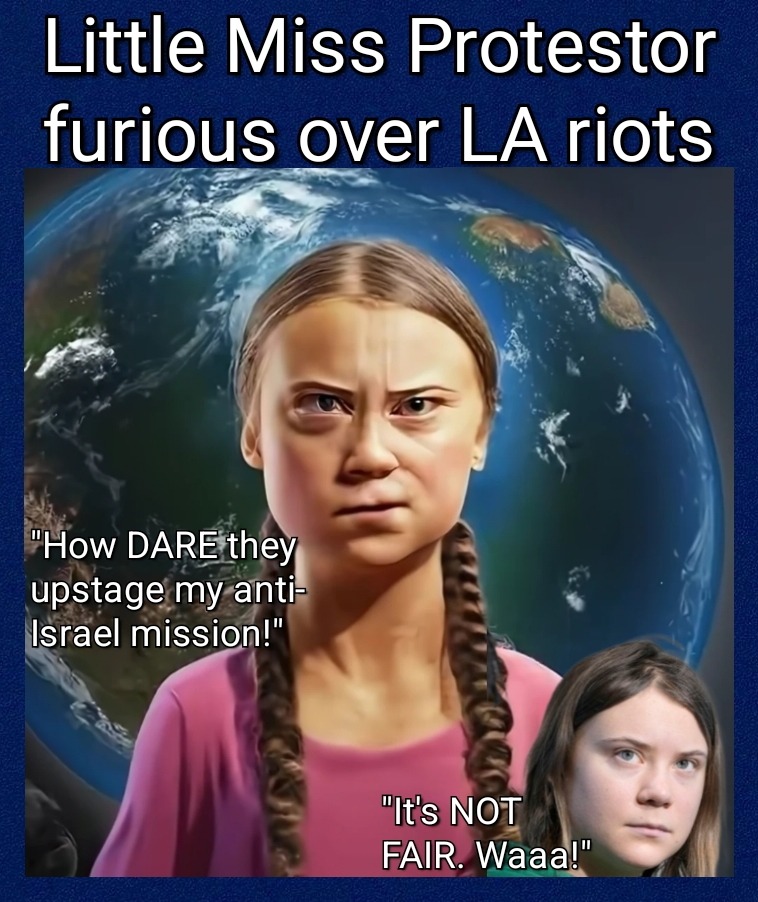 Media Ignores New Greta Stunt - meme