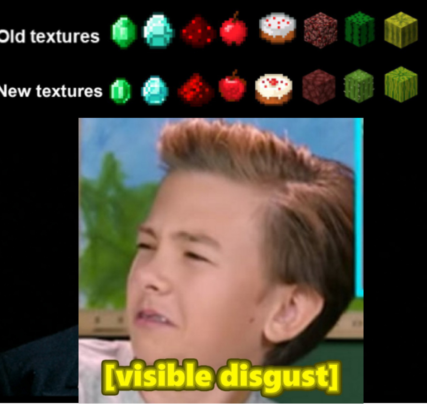 yeet the new textures - meme