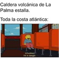 Contexto: La Palma es una isla española que está situada sobre una falla que tiene la capacidad de provocar tsunamis monstruosos si se desplaza.