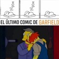 Último comic de Garfield