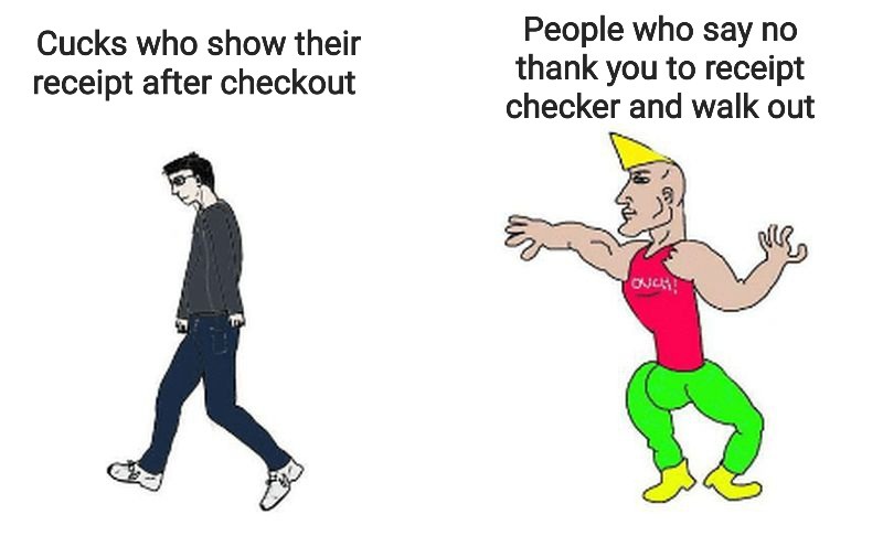 Cuck vs Chad - meme