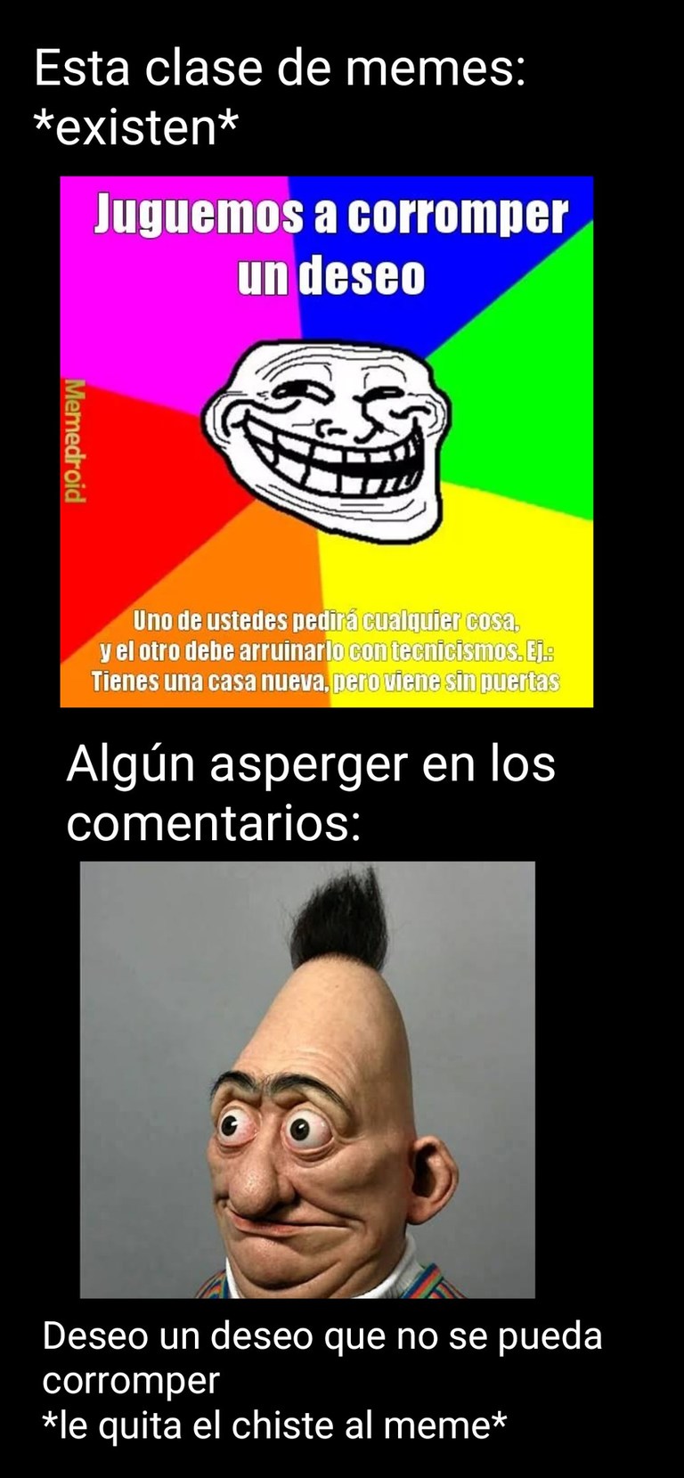 Mis tan queridos aspies - meme