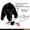 Russians are naturally immune to bears