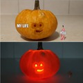 You illuminate my pumpkin.