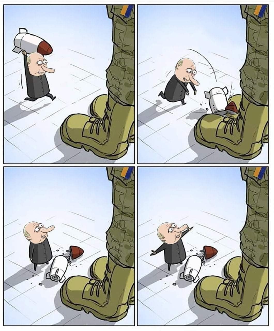 Putin in Ukraine - meme
