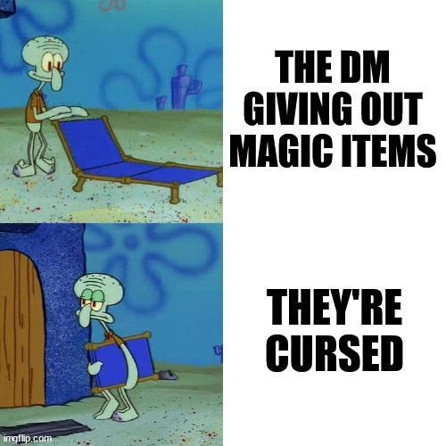 Magic items - meme