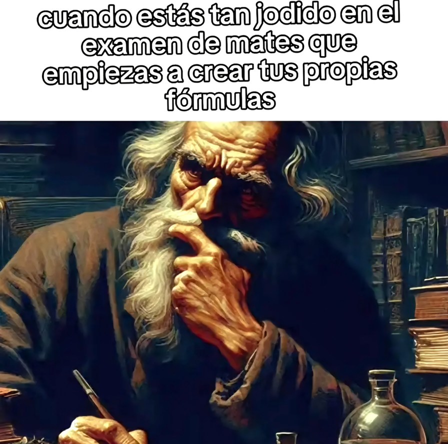 meme de examenes de mates