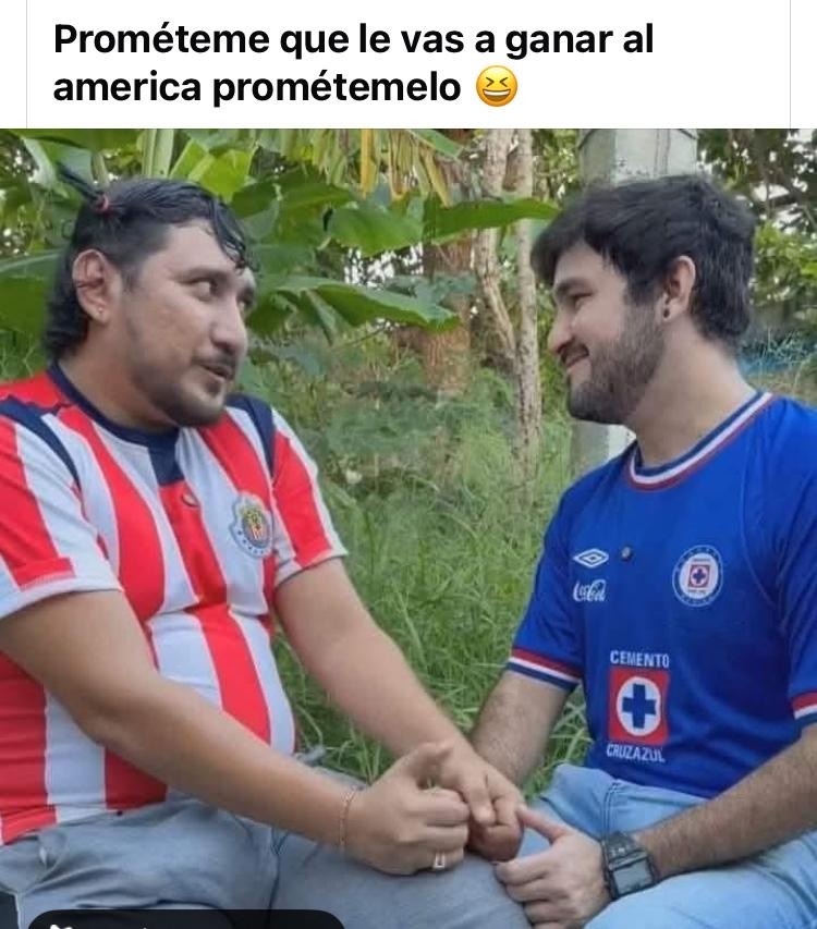 Ojalá gane Cruz Azul mañana - meme