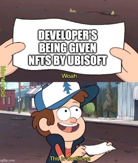 Enough with the NFTs - meme