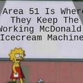 McDonald's Icecream Machines