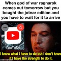 I don't want spoilers from God of War Ragnarok