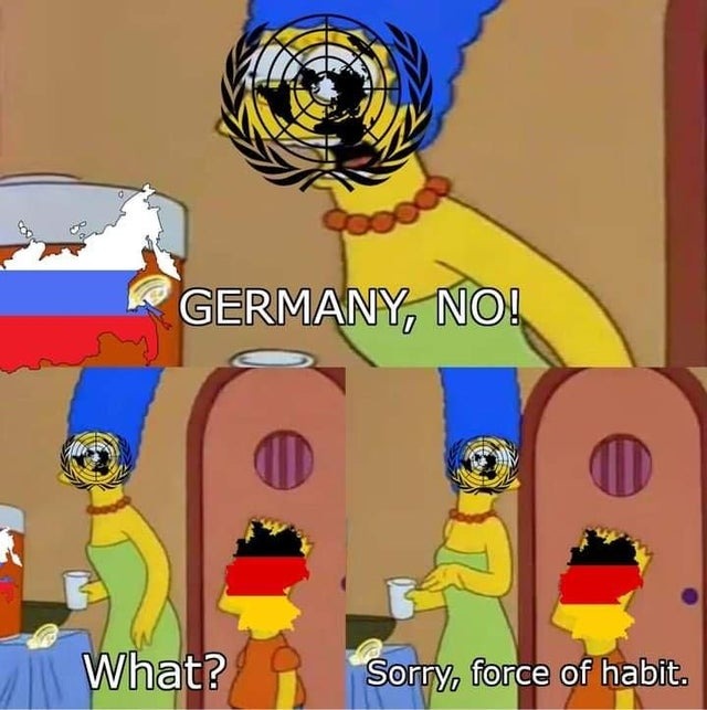 Germany don't start the next world war! - meme