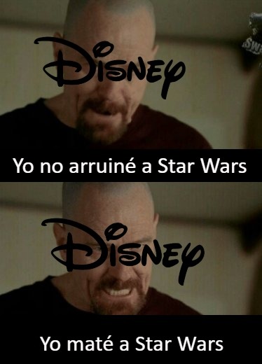 Disney se volvió caca - meme