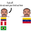 Xenofobia contra los Venezolanos be like: