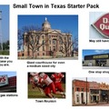 Small Town in Texas Starter Pack