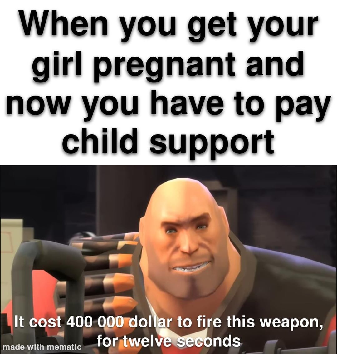 It cost 400000 dollar to fire this weapon - meme