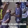 one of my favorite videos ever... drunk person try's to buy more beer from store