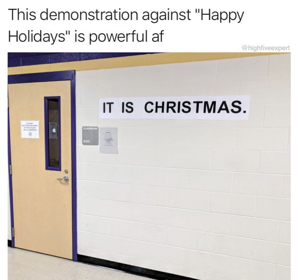 Merry Holidays - meme