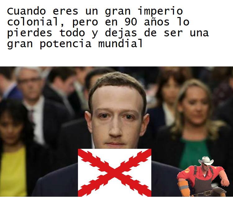 Pobre Imperio Español - meme