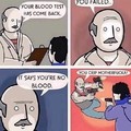 No blood?