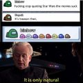 It is only natural