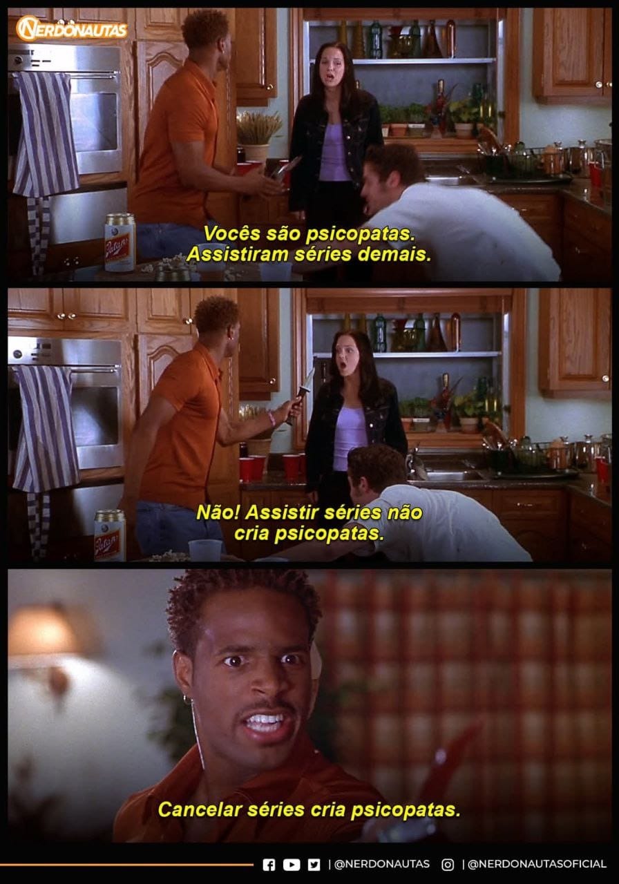Isso cria psicopatas - meme