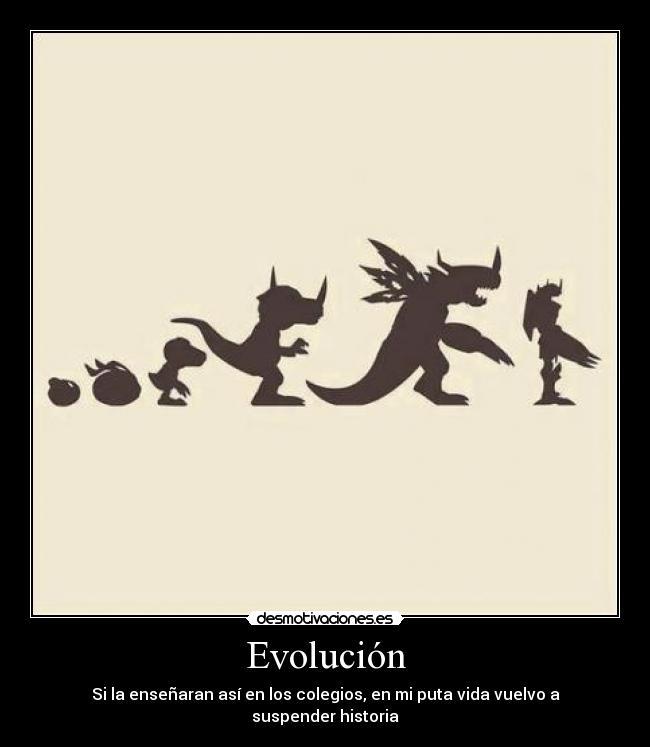 La evolucion - meme