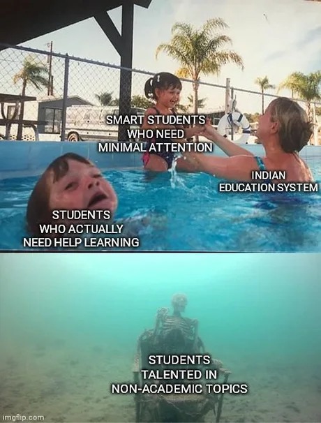 Education be like - meme
