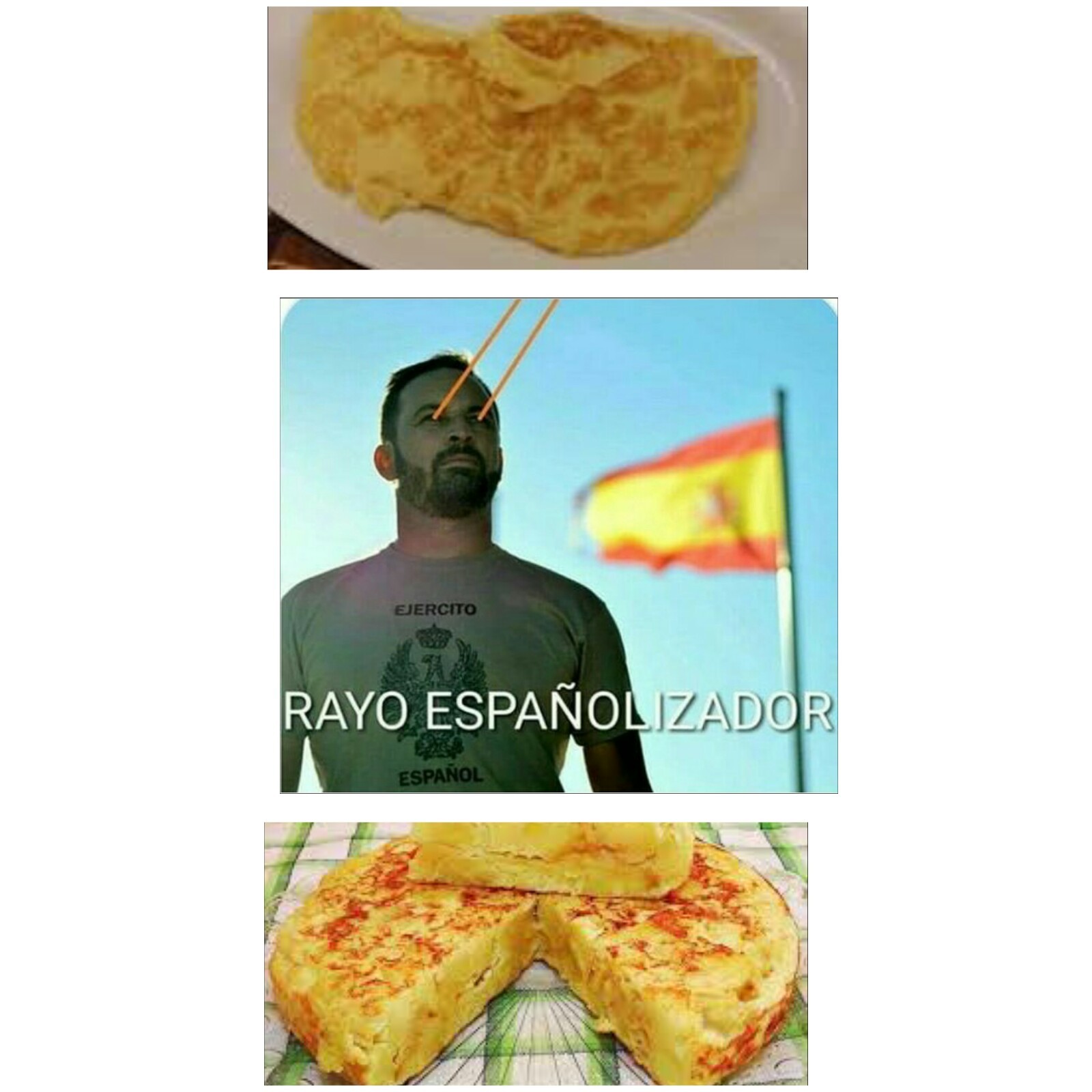 Viva la tortilla de patata - meme