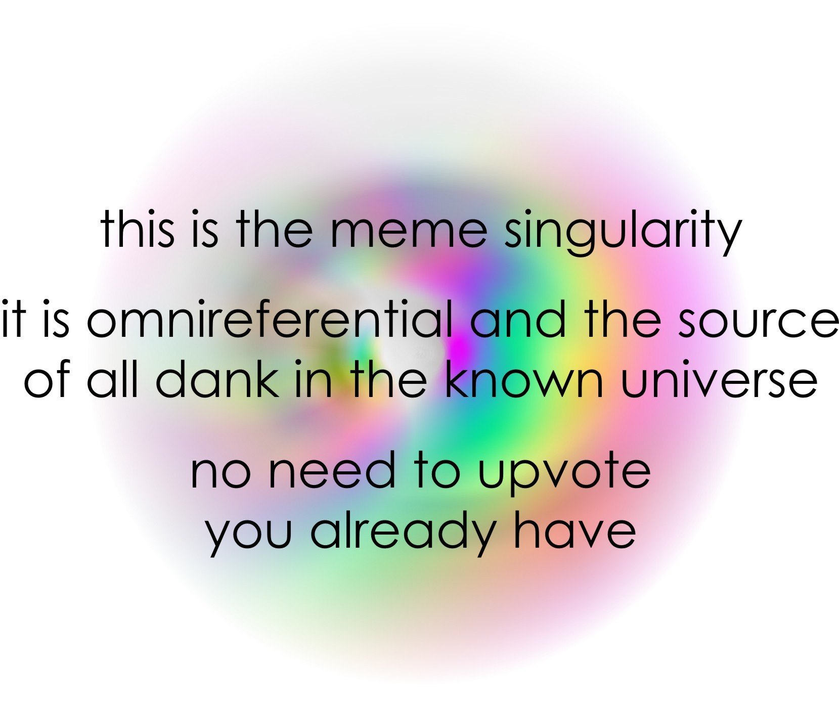 Singularity - meme