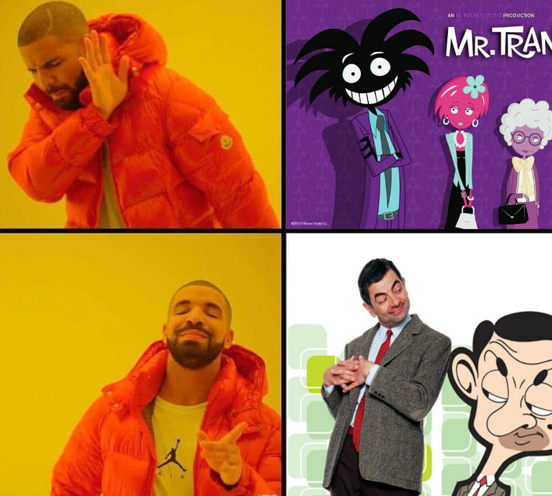 Larga Vida a Mr Bean - meme