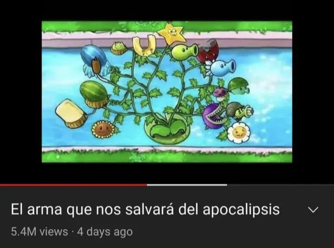 El arma que nos salvará del Apocalipsis - meme