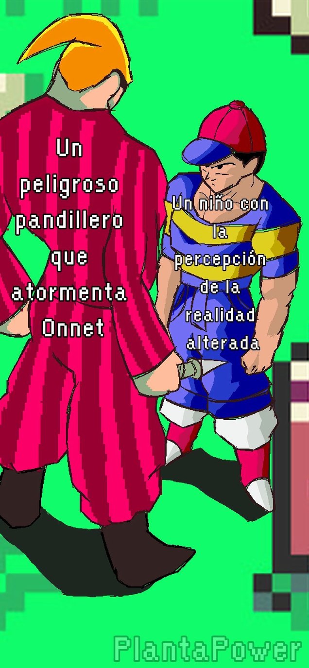 asi de CHAD es ness de earthbound ( lo saque de un grupo de facebook ) - meme