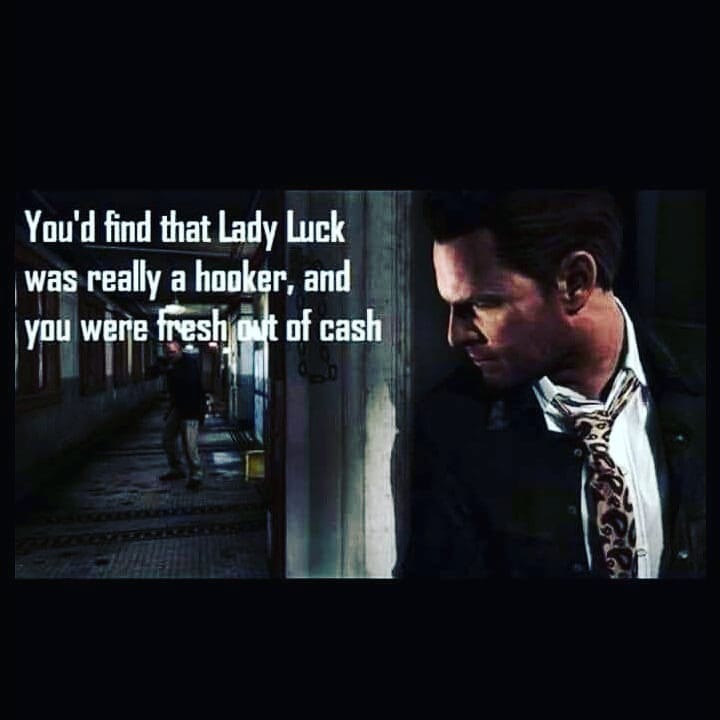 Lady luck - meme