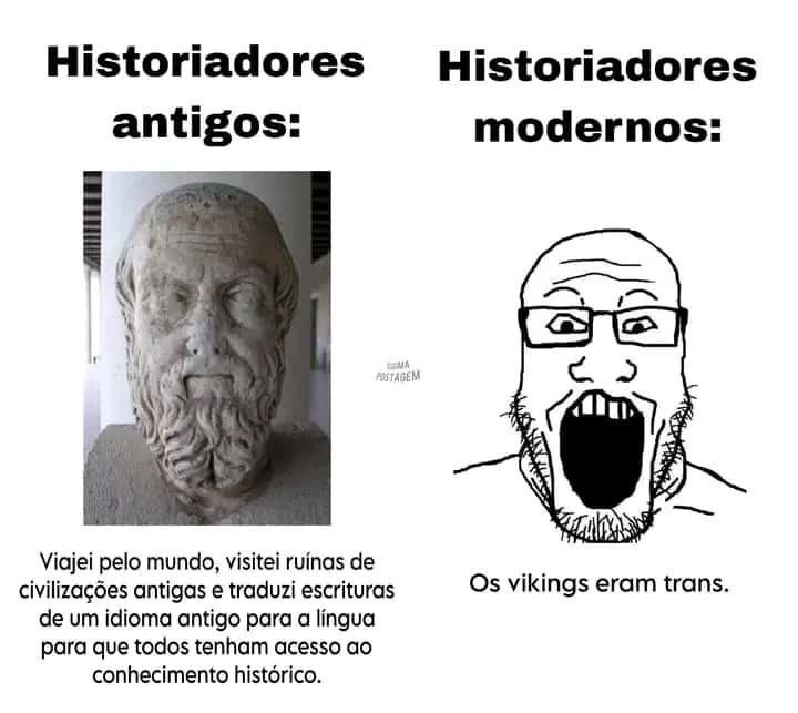 Historiadores - meme