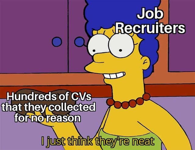 Job recruiter meme