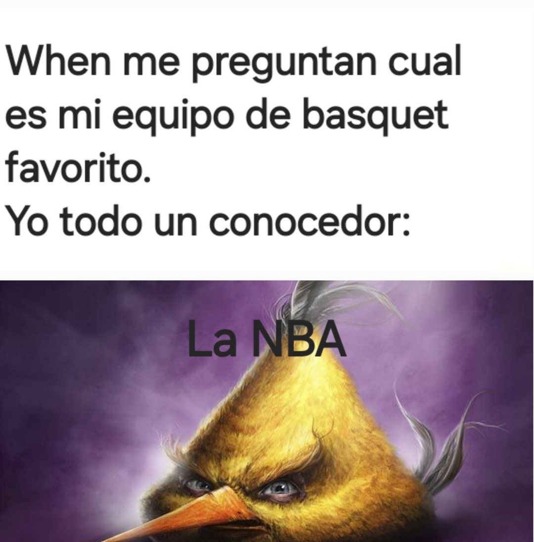 La NBA - meme