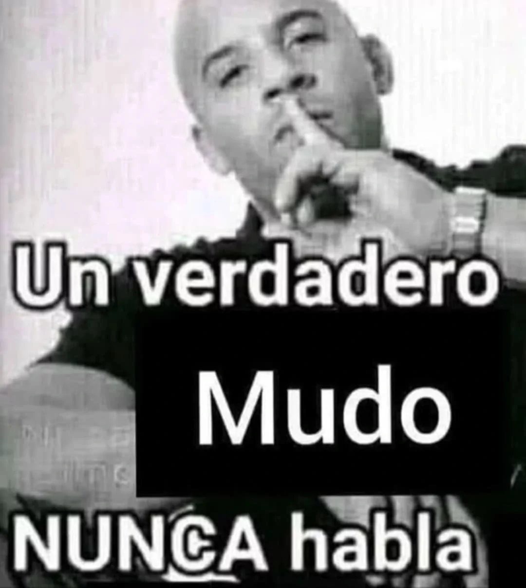 El título es mudo - meme