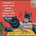 Stop making sense