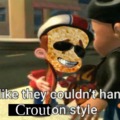 The crouton